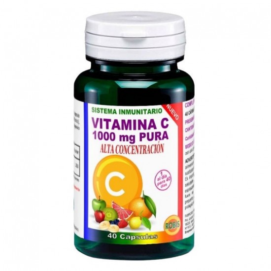 Vitamina-C 1000Mg Sin Gluten 40caps Robis Vitamina-C 1000Mg Sin Gluten 40caps Robis