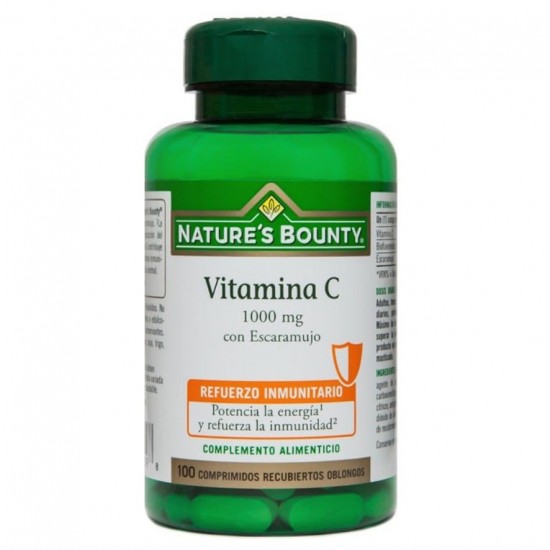 Vitamina-C con Escaramujo 60comp NatureS Bounty