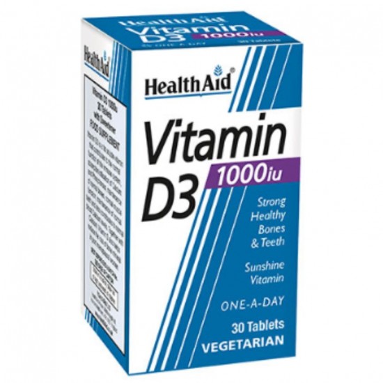 Vitamina-D3 1000Ui 30comp Health Aid