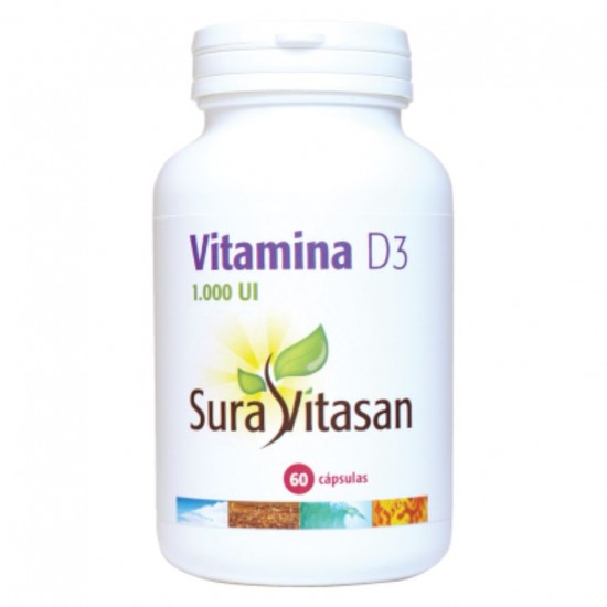 Vitamina-D3 1000Ui 60caps Sura Vitasan