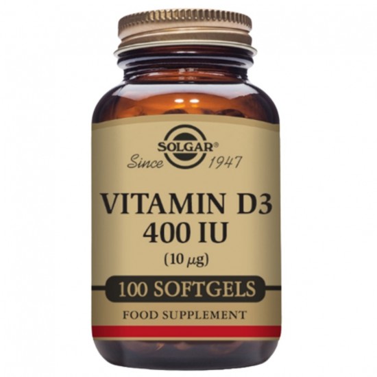 Vitamina-D3 400Ui 100caps Solgar