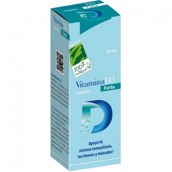 Vitamina D3 Liquida Forte 30ml 100 % Natural