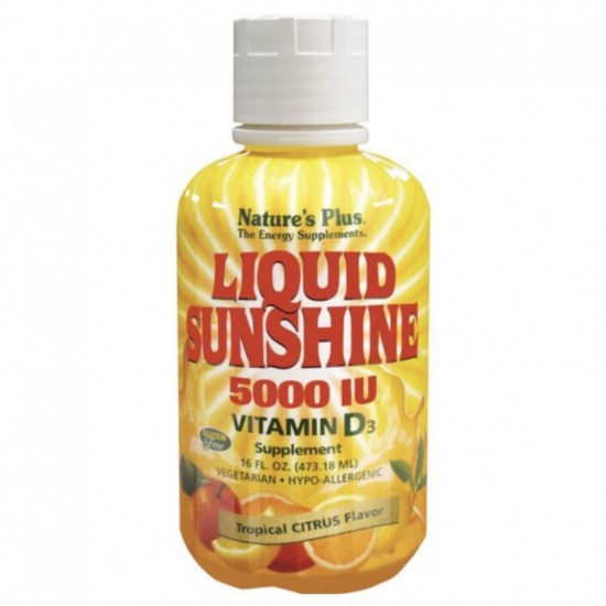 Vitamina D3 Liquida Sunshine Sin Gluten 473.18ml Nature´s Plus Vitamina D3 Liquida Sunshine Sin Gluten 473.18ml Nature´s Plus