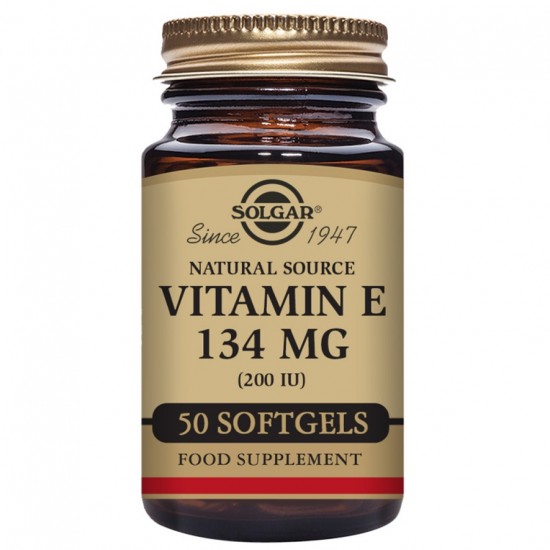 Vitamina-E 200Ui Vegan 50caps Solgar