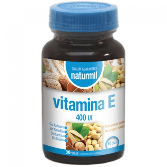 Vitamina E 400UI Sin Gluten 30caps Naturmil