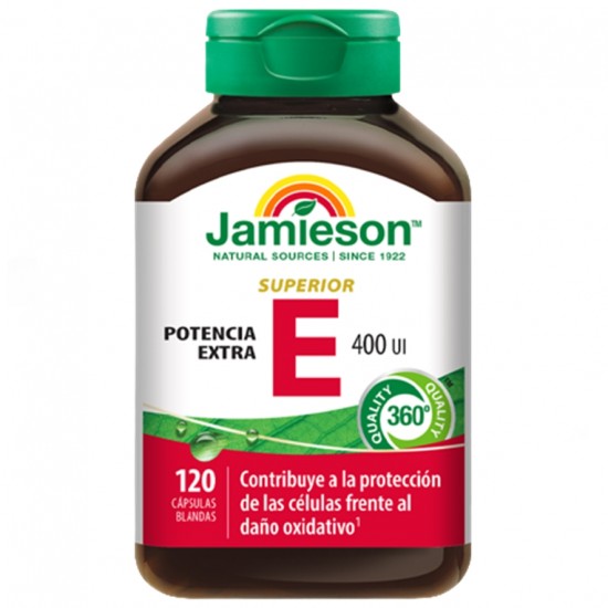Vitamina E Superior 400IU 120caps. Jamieson