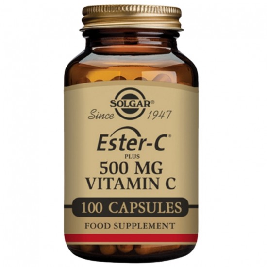 Vitamina Ester-C Plus 500Mg Sin Gluten Vegan 100caps Solgar