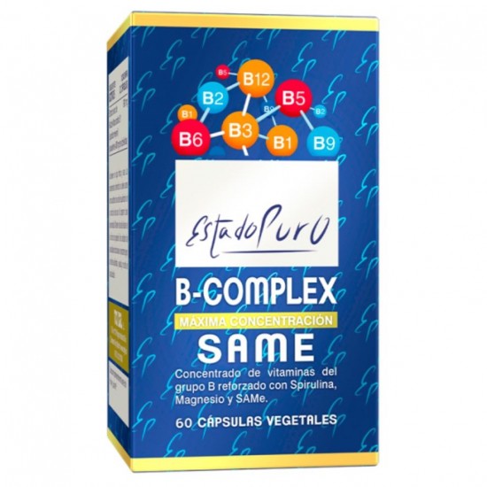 Vitaminas B-Complex SAME 60caps Estado Puro Tong-Il