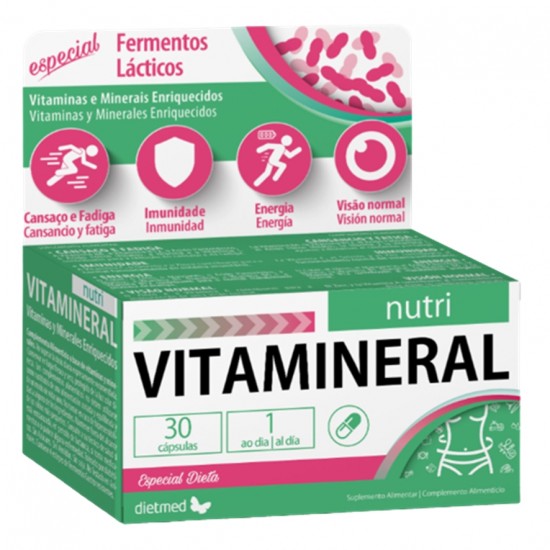 Vitamineral Nutri 30caps Dietemed Vitamineral Nutri 30caps Dietemed