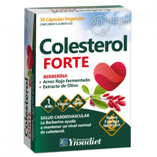 Zentrum Colesterol Plus 30caps Ynsadiet