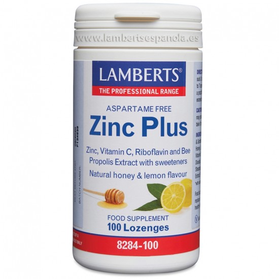 Zinc Plus Masticables 100 past Lamberts Zinc Plus Masticables 100 past Lamberts