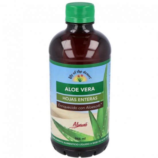 Zumo de Aloe Vera Hojas Enteras 946ml Lily Of The Desert