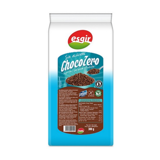 cereales Chocolate Zero sin Gluten sin Azucar 300gr Esgir