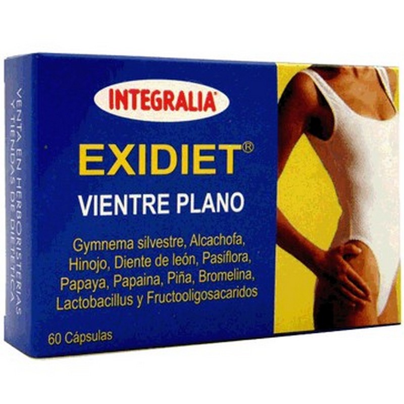 Comprar Exidiet Vientre Plano 60caps Integralia ❤️ ¡Hazme casito!